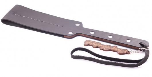 Гладкий мягкий удлиненный пэддл с заклепками - 32 см. - Crazy Handmade - купить с доставкой в Смоленске