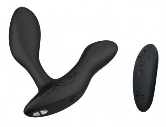 Черный анальный вибратор We-Vibe Vector+ - We-vibe - в Смоленске купить с доставкой