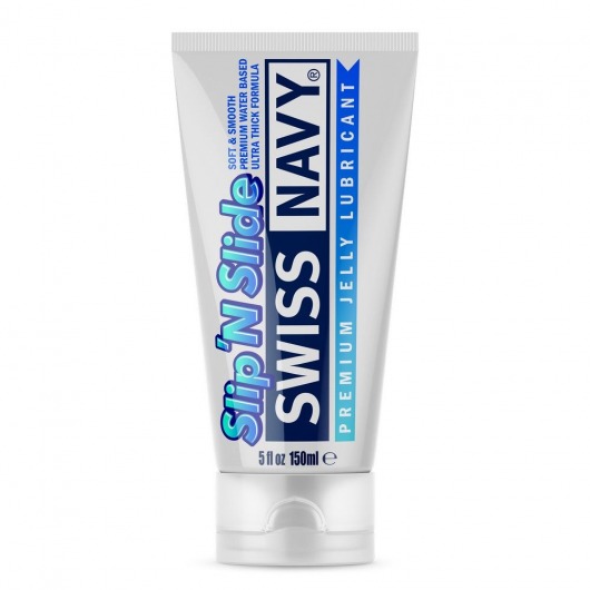 Лубрикант-желе на водной основе Premium Jelly Lubricant - 150 мл. - Swiss navy - купить с доставкой в Смоленске