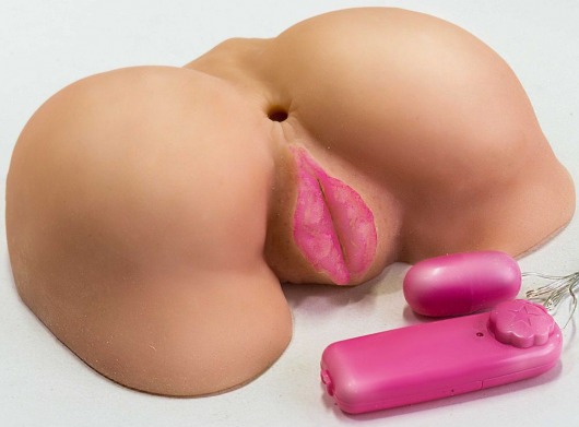 Вибровагина с двумя отверстиями и с выносным пультом - LOVETOY (А-Полимер) - в Смоленске купить с доставкой