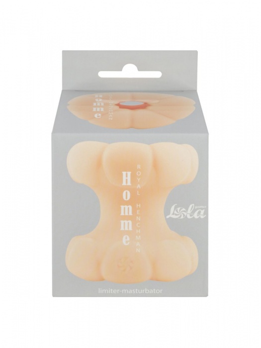 Телесный мастурбатор-стоппер Homme Royal Henchman - Lola Games - в Смоленске купить с доставкой
