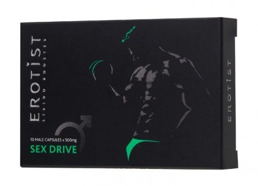 Капсулы для мужчин для повышения либидо Erotist SEX DRIVE - 10 капсул (500 мг.) - Erotist Libido Booster - купить с доставкой в Смоленске
