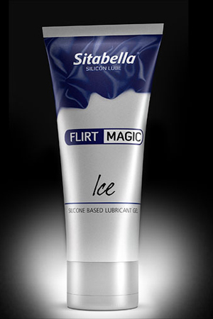 Силиконовая гель-смазка FLIRT MAGIC Ice с лёгким пролонгирующим эффектом - 75 мл. - Sitabella - купить с доставкой в Смоленске