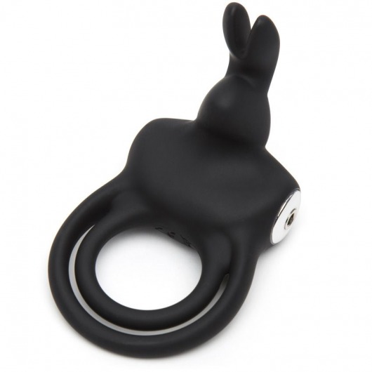 Черное эрекционное виброкольцо Happy Rabbit Cock Ring - Happy Rabbit - в Смоленске купить с доставкой