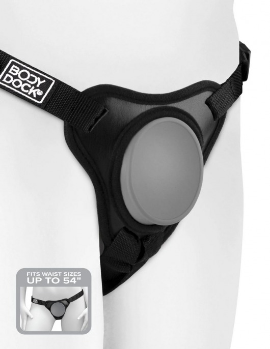 Трусы с платформой для насадки Body Dock Elite Mini - Pipedream - купить с доставкой в Смоленске