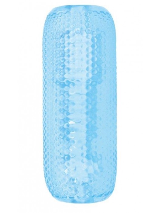 Голубой текстурированный мастурбатор Palm Stroker No.6 - Chisa - в Смоленске купить с доставкой