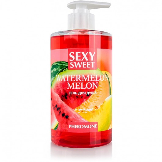 Гель для душа Sexy Sweet Watermelon Melon с ароматом арбуза, дыни и феромонами - 430 мл. -  - Магазин феромонов в Смоленске