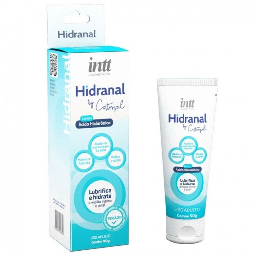 Лубрикант на водной основе Hidranal с гиалуроновой кислотой - 50 гр. - INTT - купить с доставкой в Смоленске
