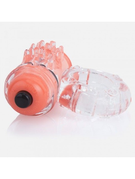 Неоновое оранжевое кольцо на пенис O wow! - Screaming O - в Смоленске купить с доставкой