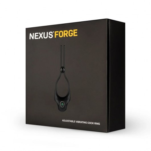 Черное эрекционное лассо с вибрацией Nexus Forge - Nexus Range - в Смоленске купить с доставкой