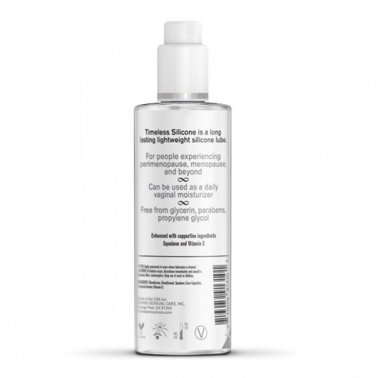 Лубрикант на силиконовой основе Wicked Simply Timeless Silicone - 120 мл. - Wicked - купить с доставкой в Смоленске