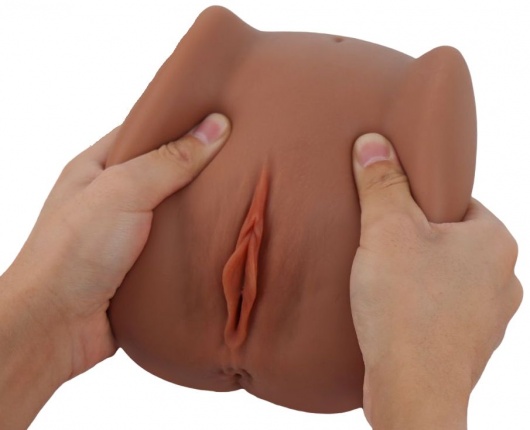 Мастурбатор Black Beauty - вагина и анус - S-HANDE - в Смоленске купить с доставкой