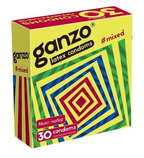 Микс-набор из 30 презервативов Ganzo Mixed - Ganzo - купить с доставкой в Смоленске