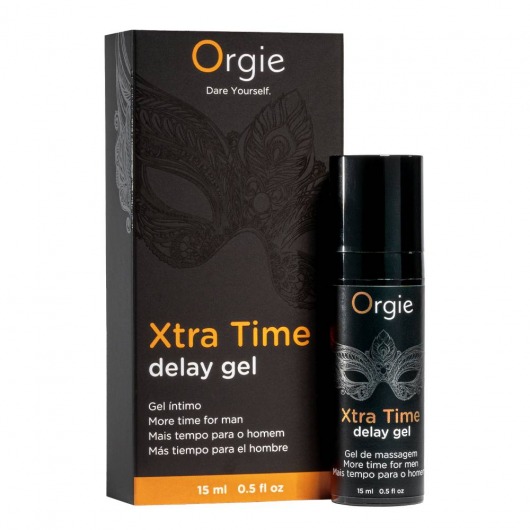 Продлевающий гель Orgie Xtra Time Delay Gel - 15 мл. - ORGIE - купить с доставкой в Смоленске