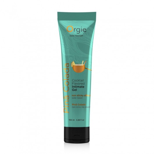 Съедобный интимный гель Orgie Lube Tube Cocktail Pina Colada - 100 мл. - ORGIE - купить с доставкой в Смоленске