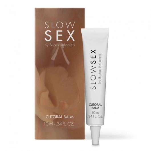 Бальзам для клитора Slow Sex Clitoral Balm - 10 мл. - Bijoux Indiscrets - купить с доставкой в Смоленске