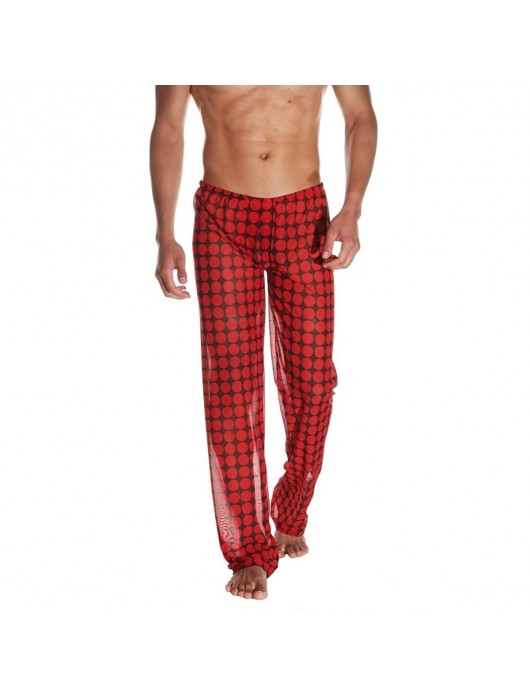 Мужские свободные брюки в крупный горох - La Blinque купить с доставкой