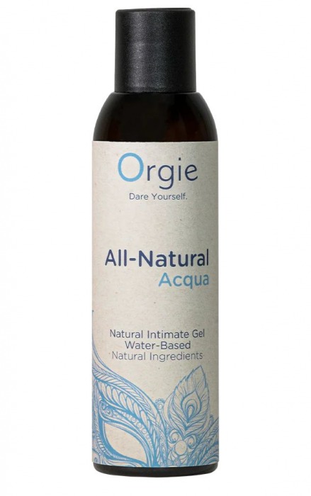 Интимный гель на водной основе Orgie All-Natural Acqua - 150 мл. - ORGIE - купить с доставкой в Смоленске