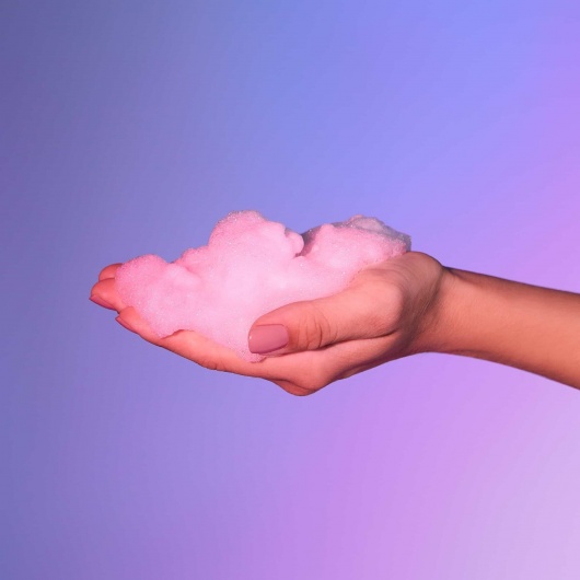 Массажная хрустящая пенка Tickle My Body Cotton Candy с ароматом сладкой ваты - 150 мл. - Love to Love - купить с доставкой в Смоленске