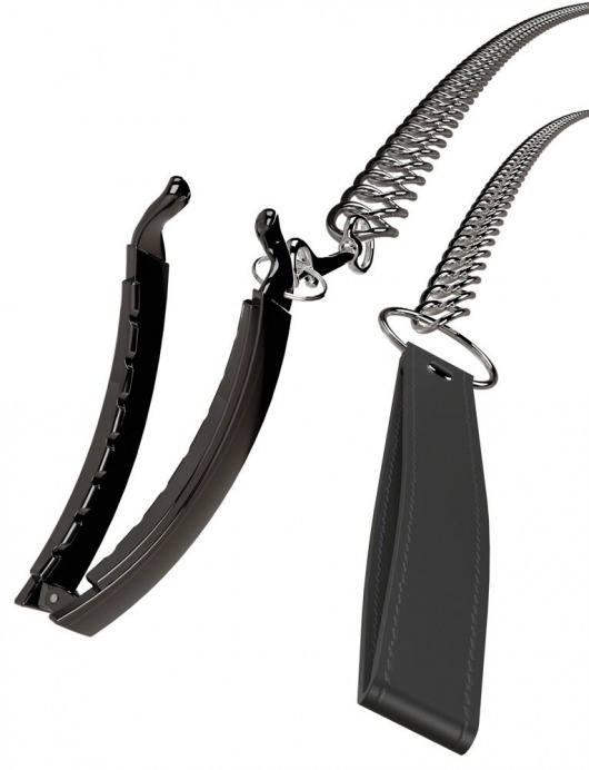 Зажим для половых губ с поводком Pussy Clamp With A Leash - Orion - купить с доставкой в Смоленске