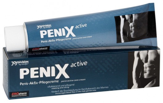 Возбуждающий крем для мужчин PeniX active - 75 мл. - Joy Division - купить с доставкой в Смоленске