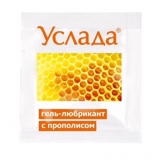 Гель-лубрикант «Услада с прополисом» - 3 гр. - Биоритм - купить с доставкой в Смоленске