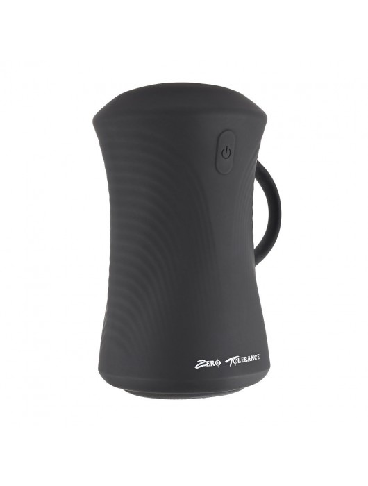 Черный вибромастурбатор с гироскопом Gyro Stroke - Zero Tolerance - в Смоленске купить с доставкой