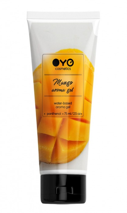 Лубрикант на водной основе OYO Aroma Gel Mango с ароматом манго - 75 мл. - OYO - купить с доставкой в Смоленске