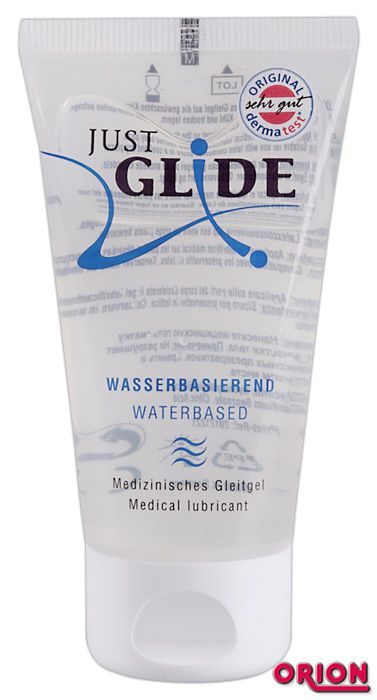 Вагинальная смазка на водной основе JUSTGLIDE - 50 мл. - Orion - купить с доставкой в Смоленске