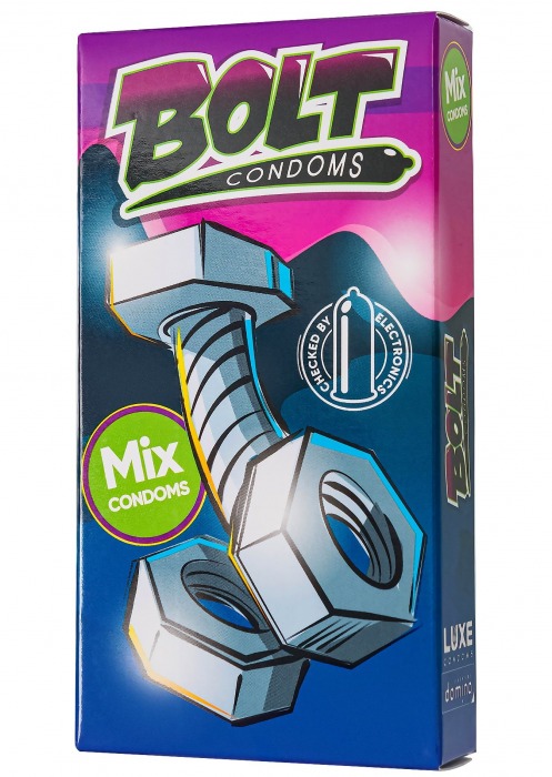 Набор презервативов Bolt Condoms - Luxe - купить с доставкой в Смоленске