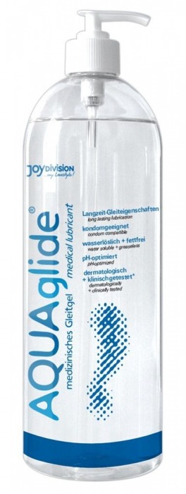 Гель-лубрикант AQUAglide на водной основе - 1000 мл. - Joy Division - купить с доставкой в Смоленске