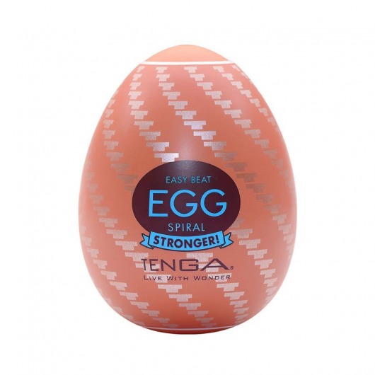 Мастурбатор-яйцо Tenga Egg Spiral - Tenga - в Смоленске купить с доставкой