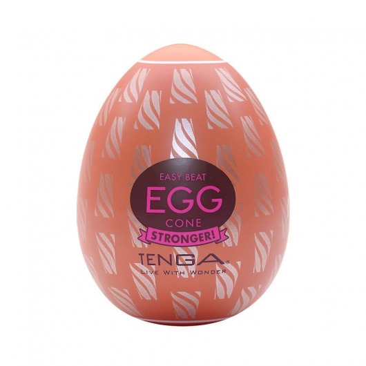 Мастурбатор-яйцо Tenga Egg Cone - Tenga - в Смоленске купить с доставкой