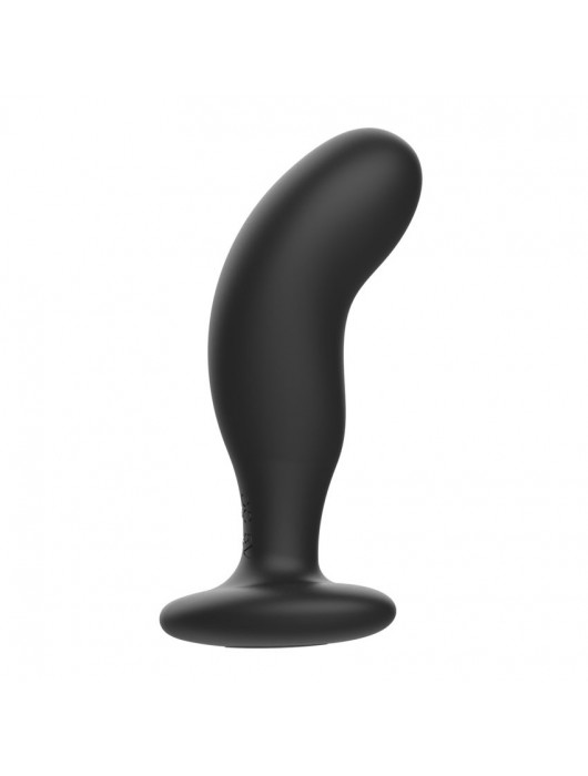 Черный анальный вибратор с пультом ДУ - I-MOON