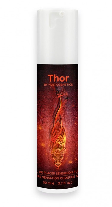Возбуждающий унисекс гель Thor Fire Gel - 50 мл. - Nuei cosmetics - купить с доставкой в Смоленске