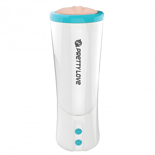 Мастурбатор-вагина Aby с возвратно-поступательными движениями и голосовым сопровождением - Baile - в Смоленске купить с доставкой