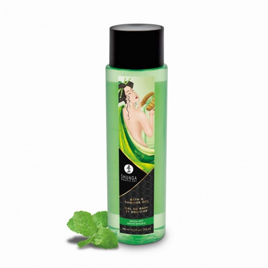 Гель для душа Sensual Mint с ароматом мяты - 370 мл. -  - Магазин феромонов в Смоленске