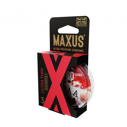 Ультратонкие презервативы MAXUS AIR Ultra Thin - 3 шт. - Maxus - купить с доставкой в Смоленске