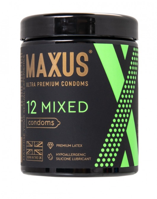 Презервативы MAXUS Mixed - 12 шт. - Maxus - купить с доставкой в Смоленске