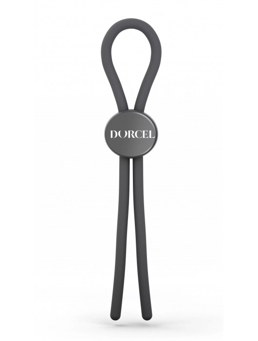 Серое эрекционное лассо на пенис Mr Dorcel - Dorcel - в Смоленске купить с доставкой