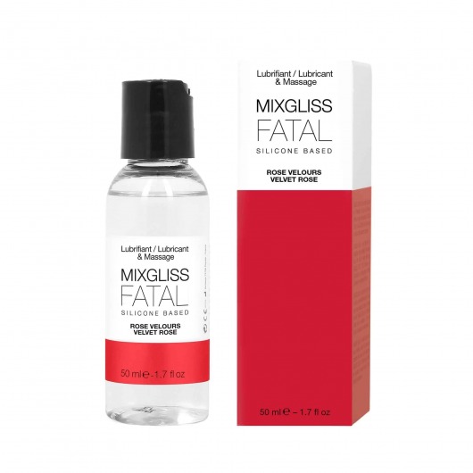 Силиконовый флюид с ароматом розы Mixgliss Fatal Velvet Rose - 50 мл. - Mixgliss - купить с доставкой в Смоленске