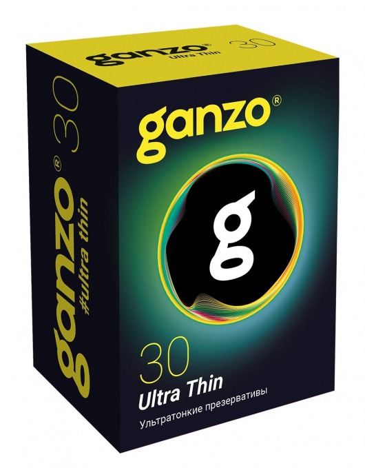 Супертонкие презервативы Ganzo Ultra thin - 30 шт. - Ganzo - купить с доставкой в Смоленске