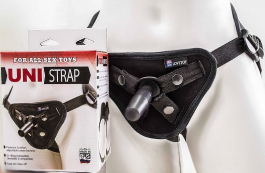 Универсальные трусики Harness UNI strap с корсетом - LOVETOY (А-Полимер) - купить с доставкой в Смоленске