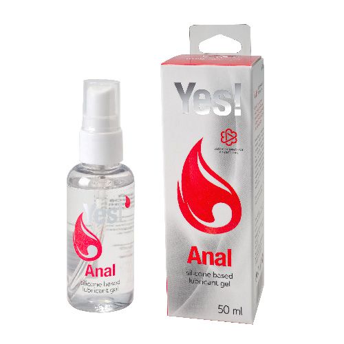 Силиконовая анальная гель-смазка Yes Anal - 50 мл. - Sitabella - купить с доставкой в Смоленске