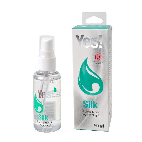 Силиконовая гипоаллергенная вагинальная смазка Yes Silk - 50 мл. - Sitabella - купить с доставкой в Смоленске