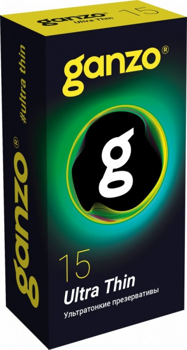 Прозрачные ультратонкие презервативы Ganzo Ultra thin - 15 шт. - Ganzo - купить с доставкой в Смоленске