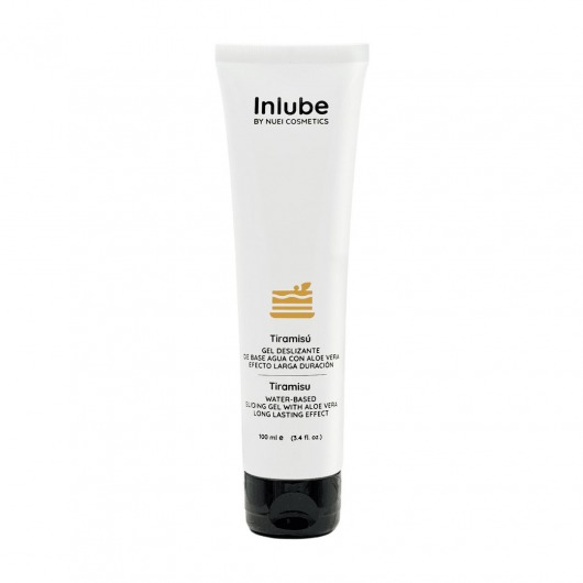 Водный лубрикант Nuei Inlube с алоэ вера и ароматом тирамису - 100 мл. - Nuei cosmetics - купить с доставкой в Смоленске