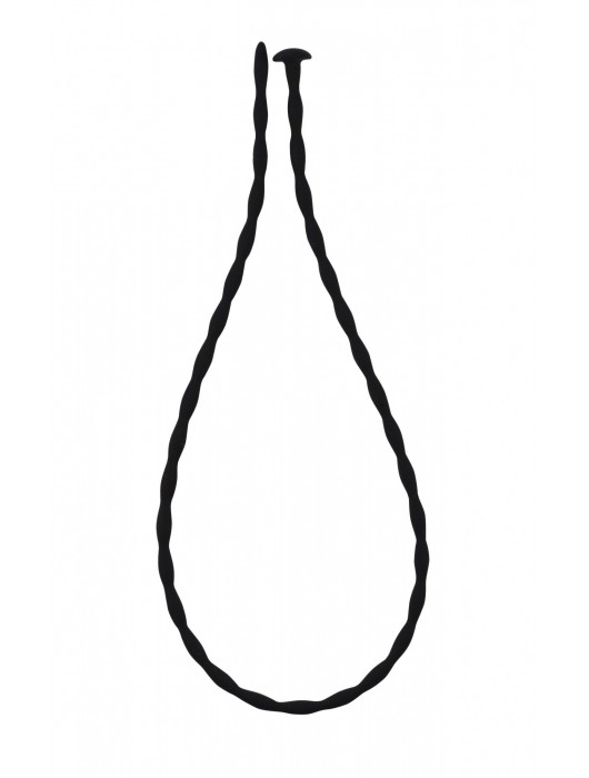 Черный уретральный массажер Glide Small - 30 см. - Lola Games - купить с доставкой в Смоленске