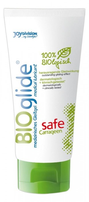 Гель-лубрикант на водной основе BIOglide safe Carrageen - 100 мл. - Joy Division - купить с доставкой в Смоленске