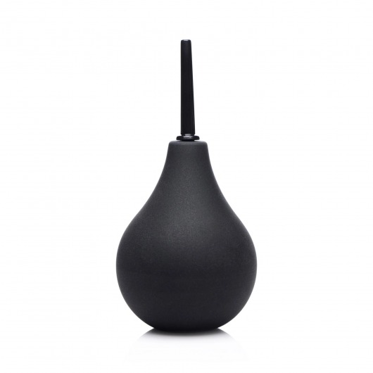 Черный анальный душ Thin Tip Enema Bulb - XR Brands - купить с доставкой в Смоленске
